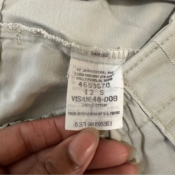 Riders by LEE Women's Comfort Waist Straight Fit Khaki light Brown Size 12S - Picture 9 of 9